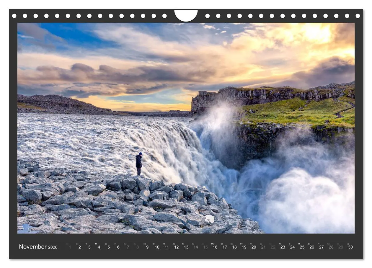 Bild: 9783457679357 | Island - Die schönsten Wasserfälle (Wandkalender 2026 DIN A4 quer),...