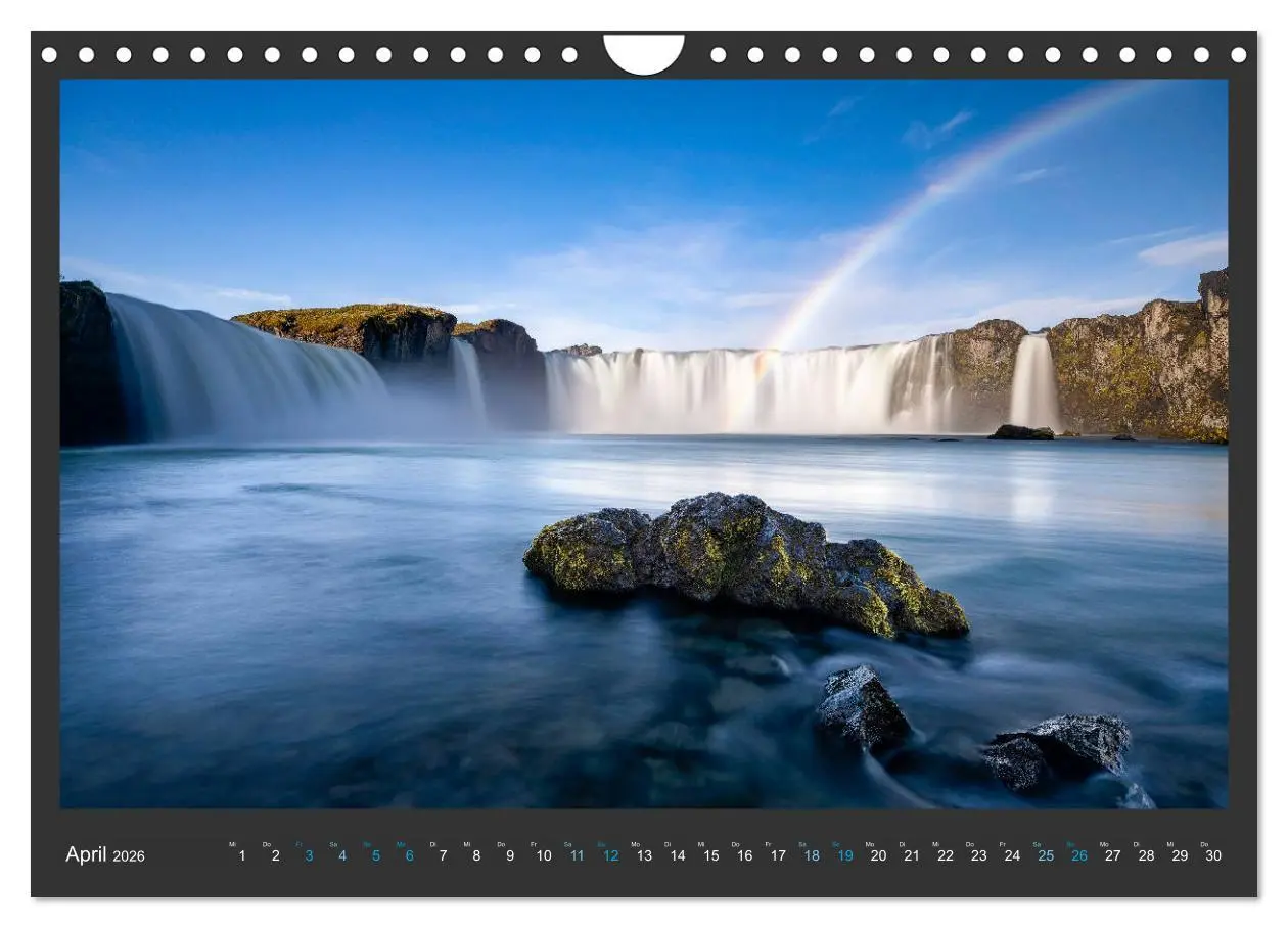 Bild: 9783457679357 | Island - Die schönsten Wasserfälle (Wandkalender 2026 DIN A4 quer),...