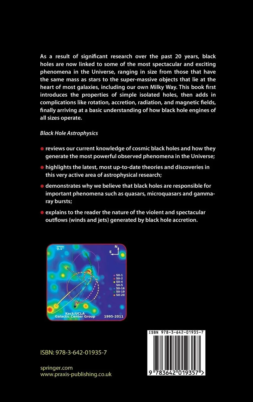 Rückseite: 9783642019357 | Black Hole Astrophysics | The Engine Paradigm | David L. Meier | Buch