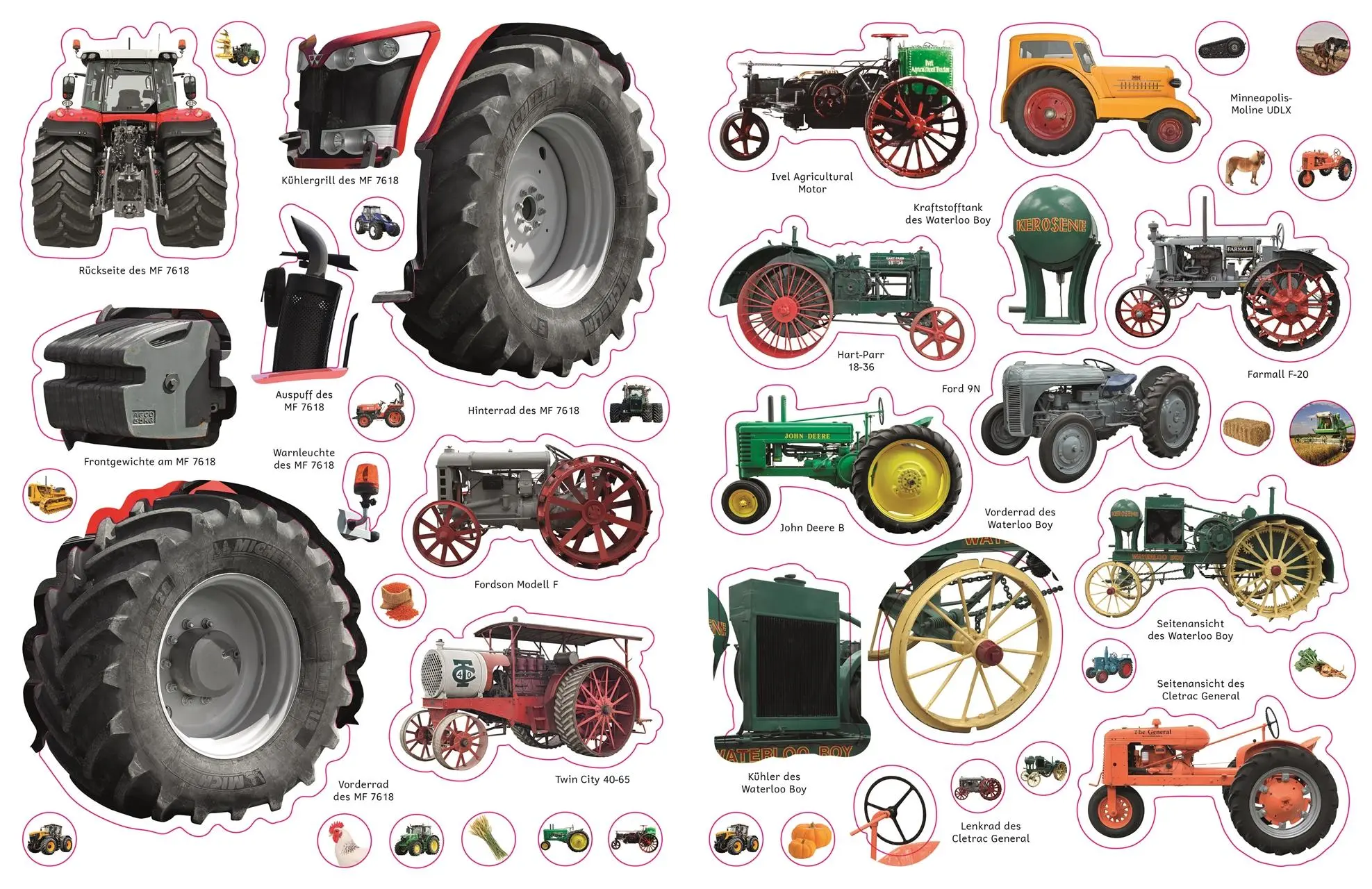 Bild: 9783831039357 | Sticker-Lexikon. Traktor &amp; Co. | Mit über 600 Stickern | Kids | Buch