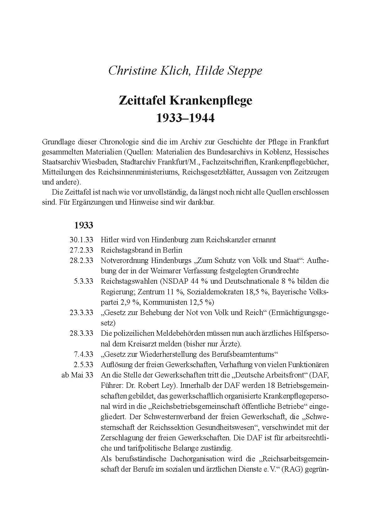 Bild: 9783925499357 | Krankenpflege im Nationalsozialismus | Hilde Steppe | Taschenbuch