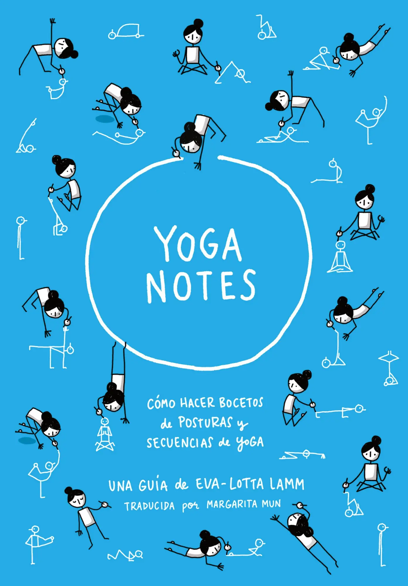 Cover: 9783982069357 | Yoganotes - Dibujando figuras de palitos para yoga | Eva-Lotta Lamm