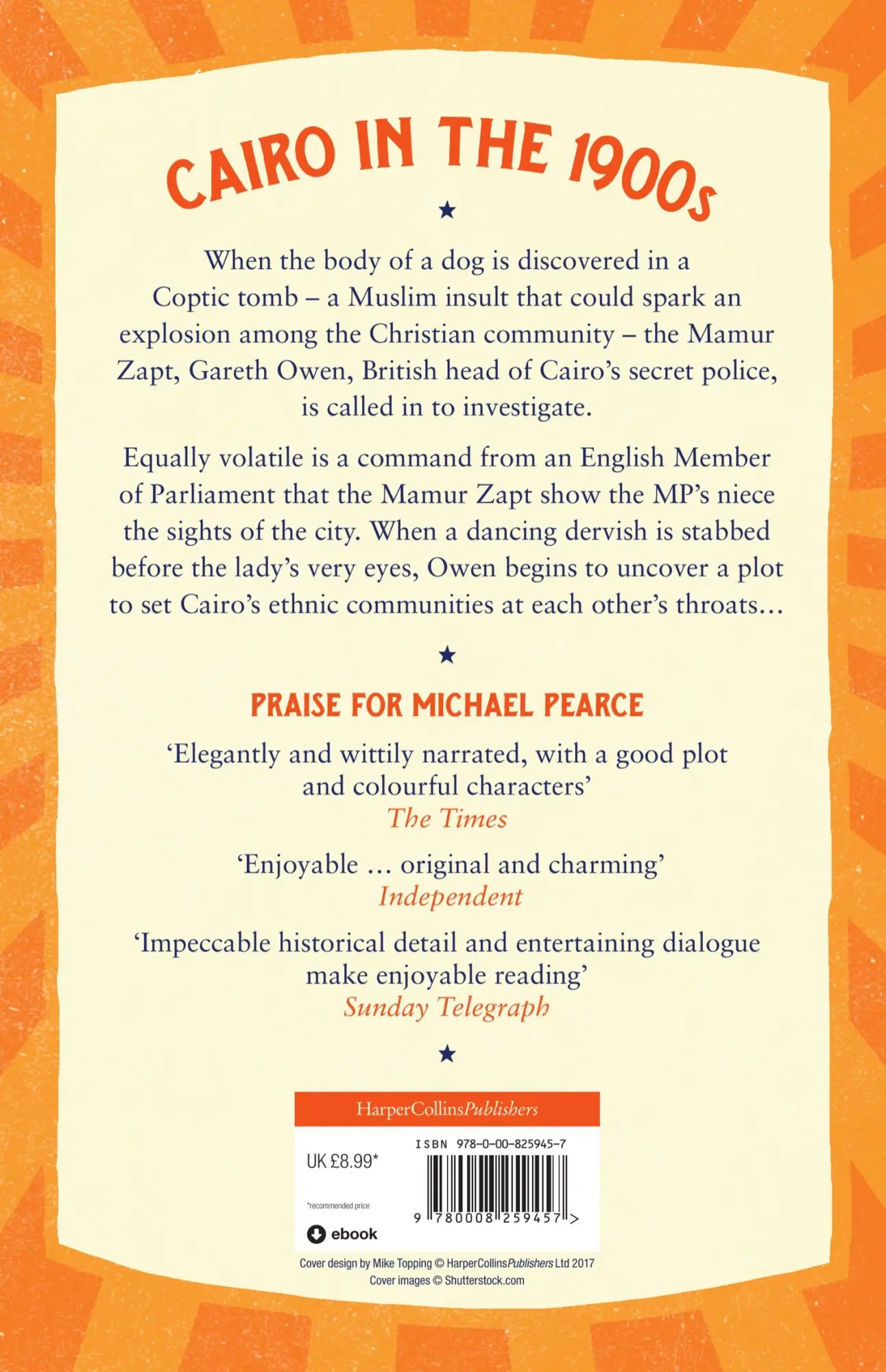 Rückseite: 9780008259457 | The Mamur Zapt and the Night of the Dog | Michael Pearce | Taschenbuch