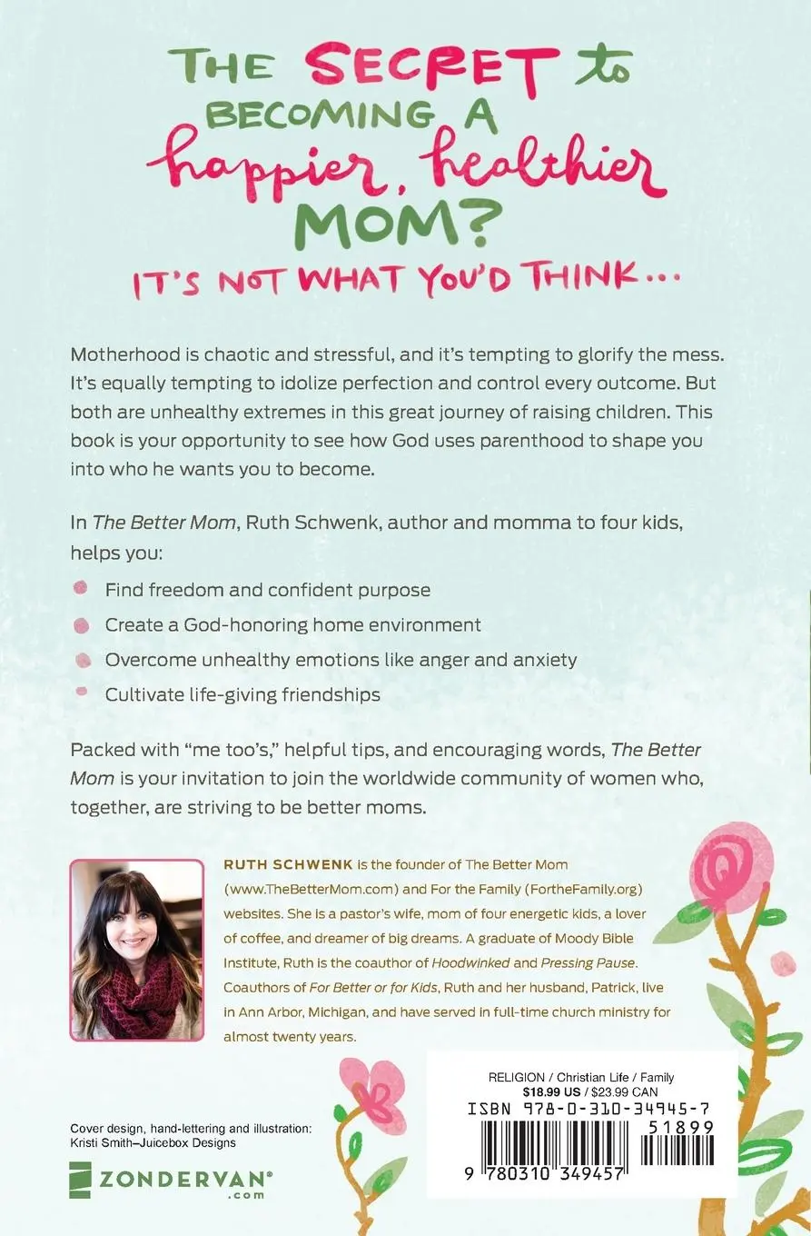 Rückseite: 9780310349457 | The Better Mom | Growing in Grace Between Perfection and the Mess