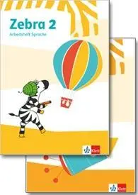 Cover: 9783122709457 | Zebra 2. Paket: Arbeitsheft Lesen/Schreiben/Arbeitsheft Sprache | 2018