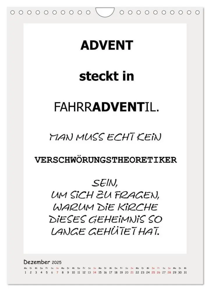 Bild: 9783435959457 | Sprüchekalender. Witziges fürs Büro (Wandkalender 2025 DIN A4...