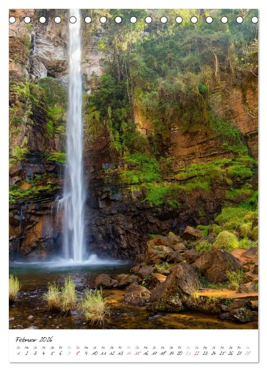 Bild: 9783516449457 | Faszination Wasserfall (Tischkalender 2026 DIN A5 hoch), CALVENDO...