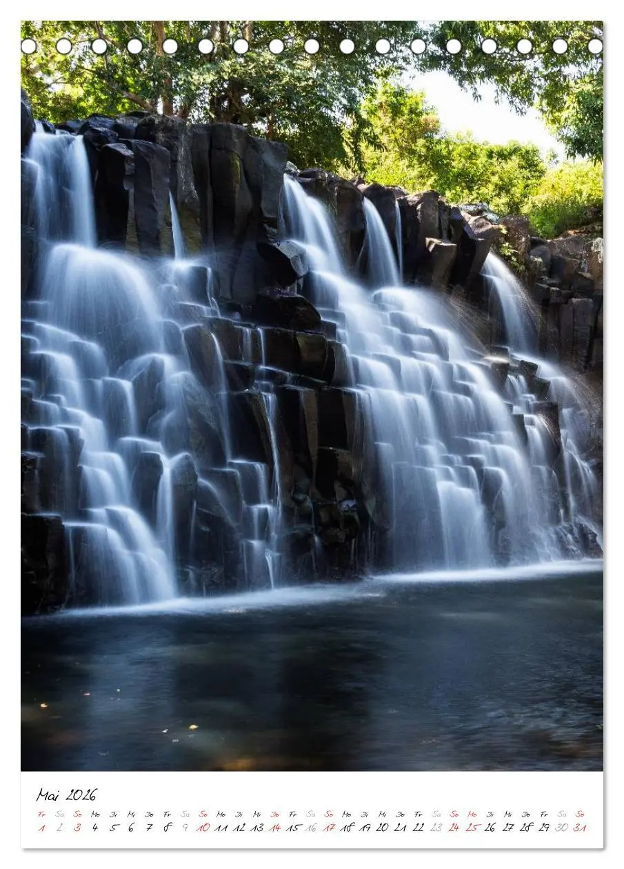 Bild: 9783516449457 | Faszination Wasserfall (Tischkalender 2026 DIN A5 hoch), CALVENDO...