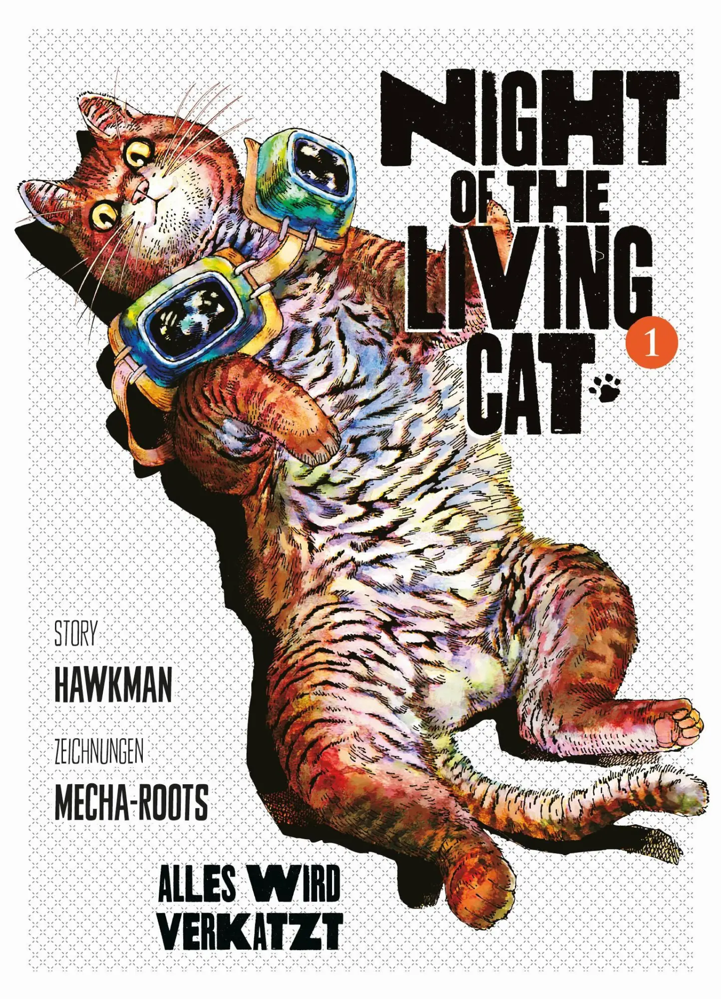Cover: 9783741629457 | Night of the Living Cat 01 - Alles wird verkatzt | Hawkman (u. a.)
