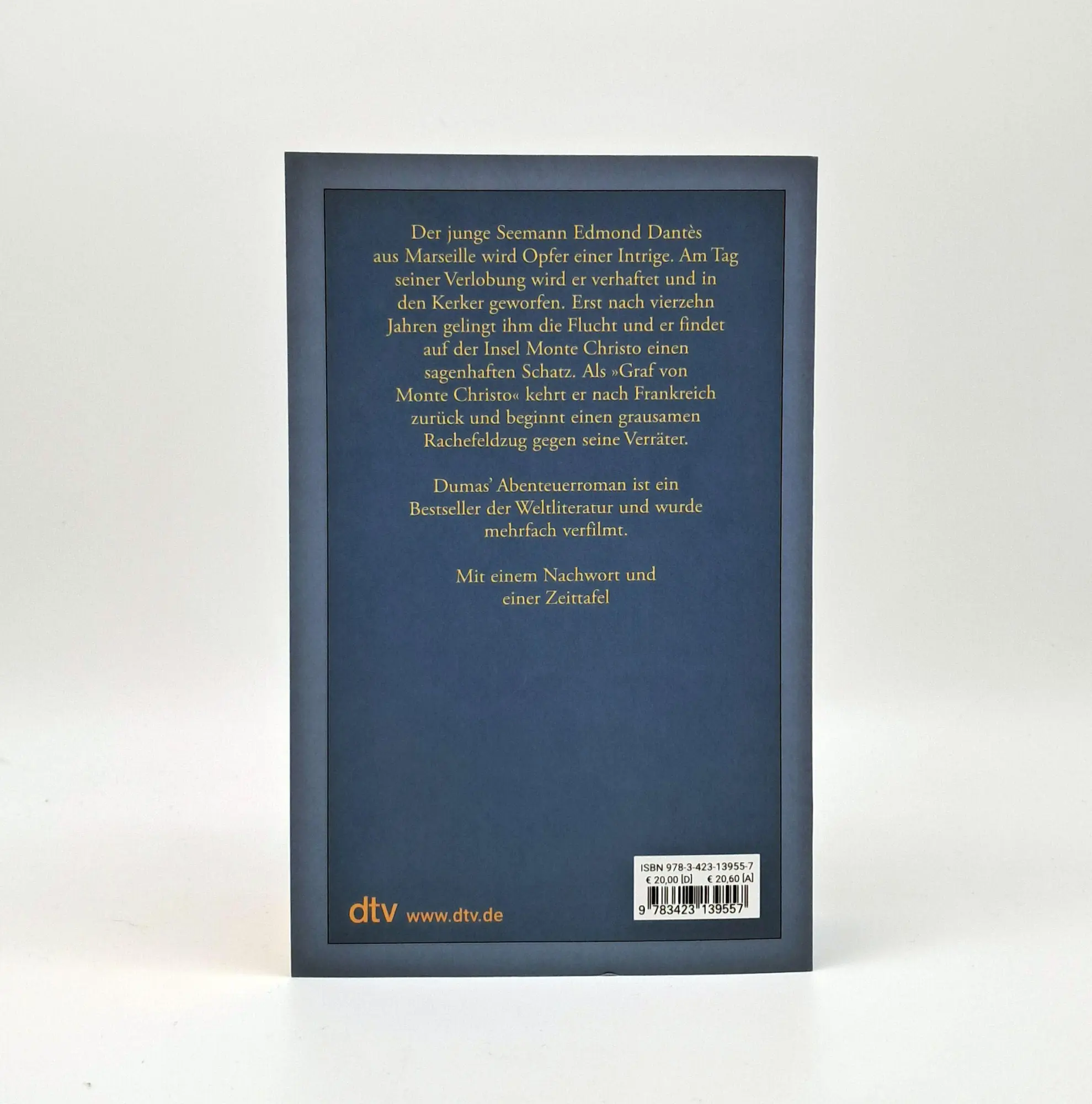 Bild: 9783423139557 | Der Graf von Monte Christo | Roman | Alexandre Dumas | Taschenbuch