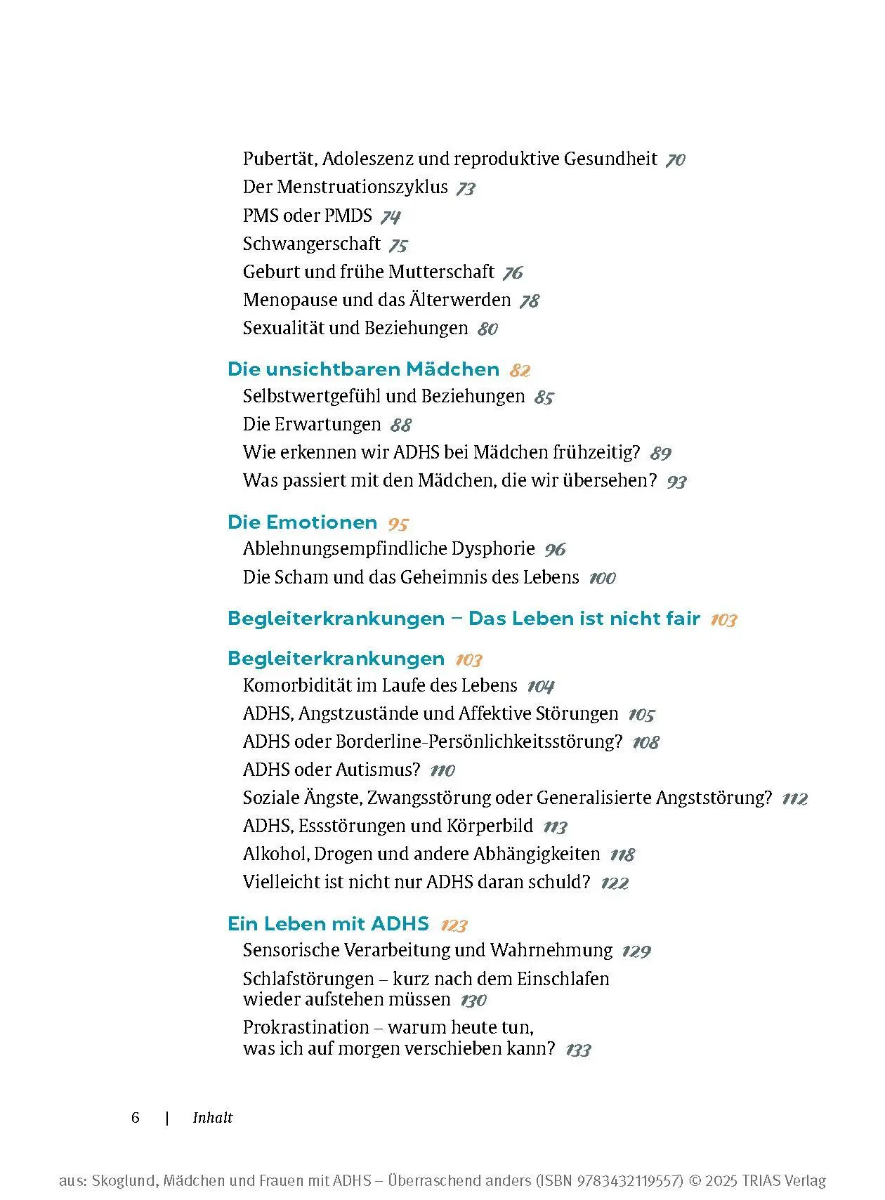 Bild: 9783432119557 | Mädchen und Frauen mit ADHS | Lotta Borg Skoglund | Taschenbuch | 2025