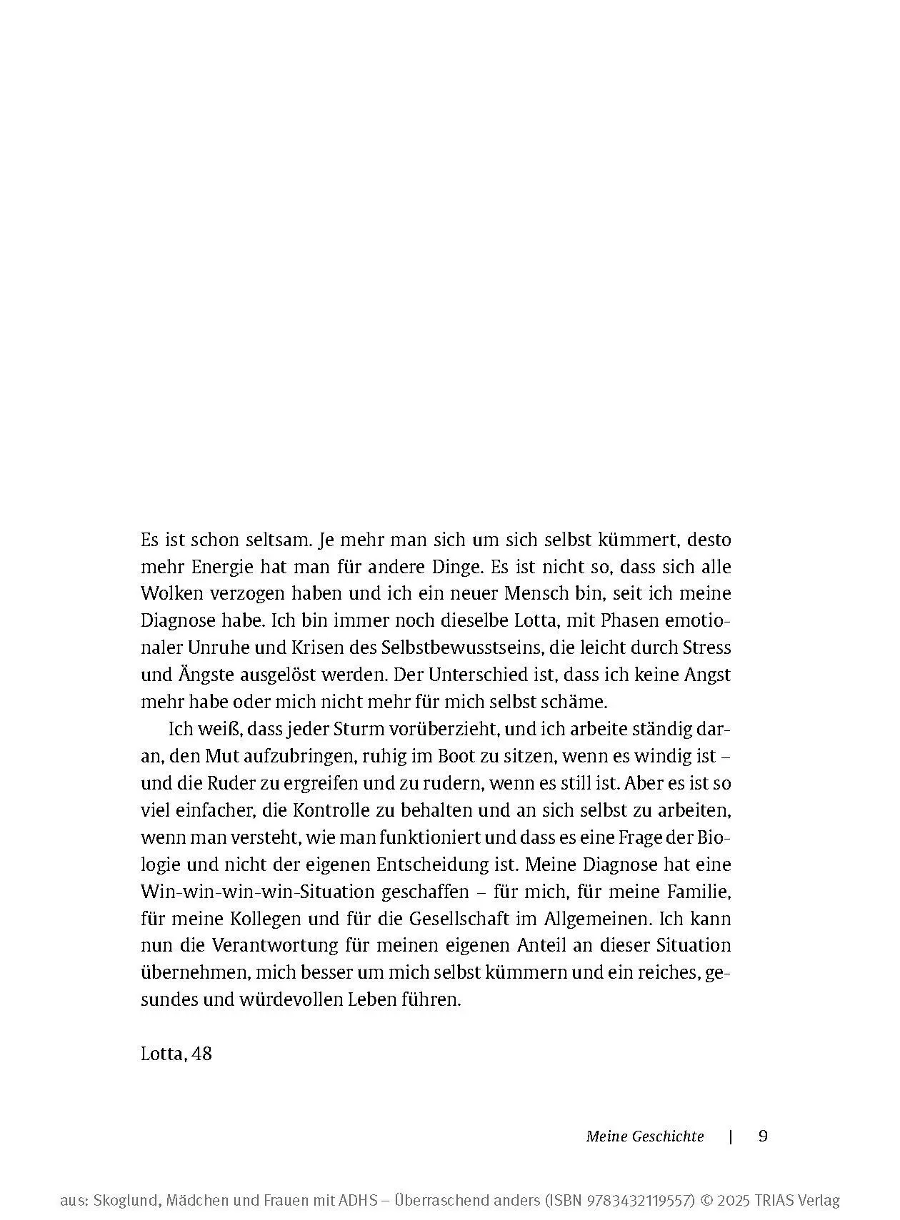 Bild: 9783432119557 | Mädchen und Frauen mit ADHS | Lotta Borg Skoglund | Taschenbuch | 2025