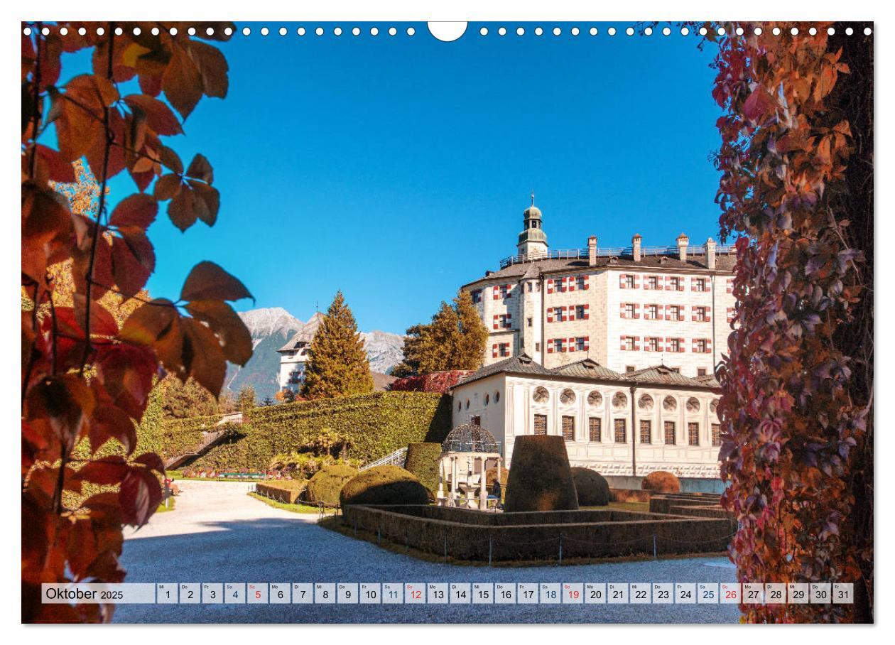 Bild: 9783435189557 | Innsbruck - Hauptstadt der Alpen (Wandkalender 2025 DIN A3 quer),...