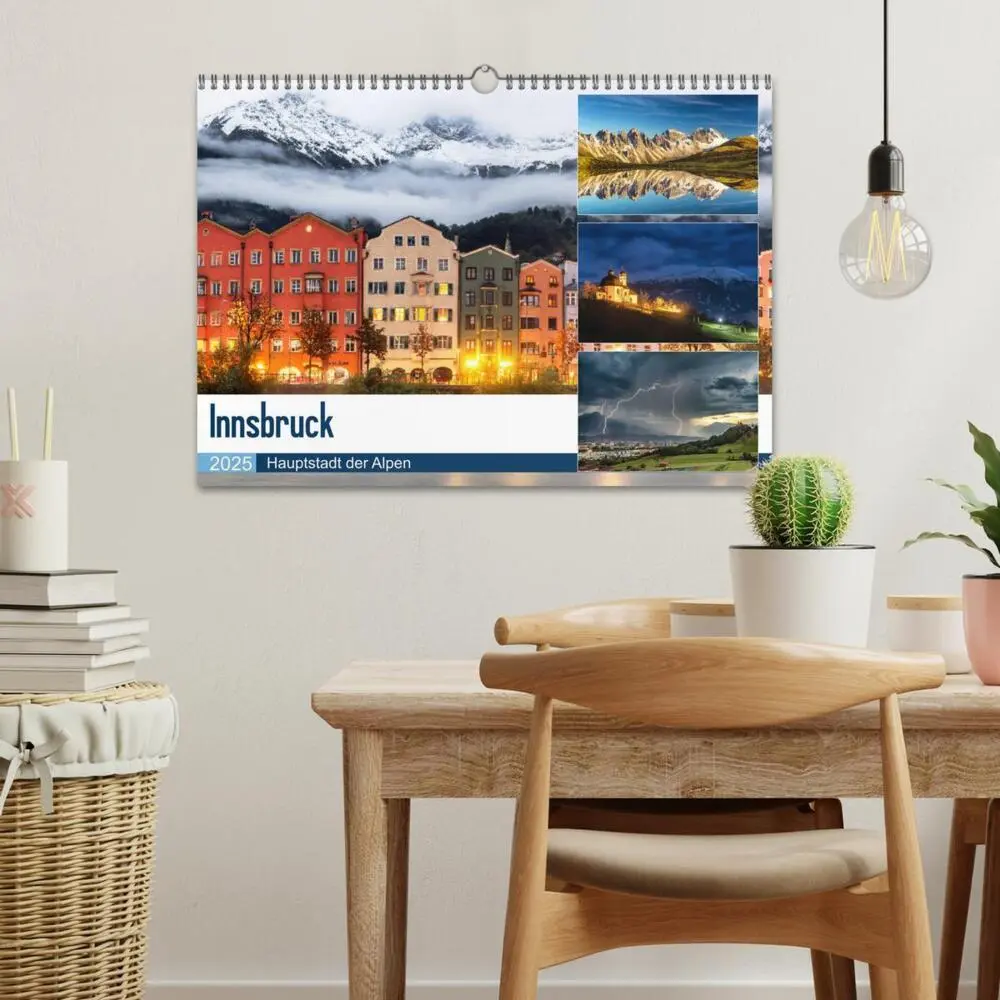 Bild: 9783435189557 | Innsbruck - Hauptstadt der Alpen (Wandkalender 2025 DIN A3 quer),...