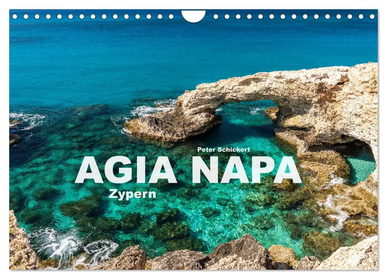 Cover: 9783457589557 | Agia Napa - Zypern (Wandkalender 2026 DIN A4 quer), CALVENDO...