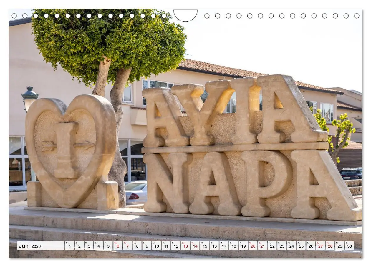 Bild: 9783457589557 | Agia Napa - Zypern (Wandkalender 2026 DIN A4 quer), CALVENDO...