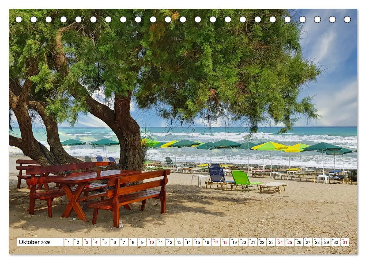 Bild: 9783457729557 | Idylle auf Kreta (Tischkalender 2026 DIN A5 quer), CALVENDO...
