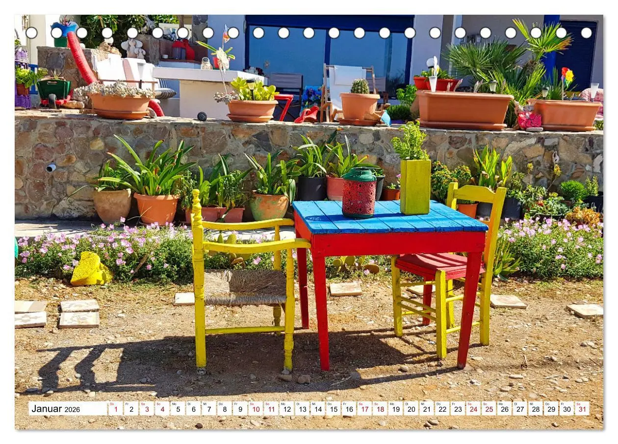 Bild: 9783457729557 | Idylle auf Kreta (Tischkalender 2026 DIN A5 quer), CALVENDO...