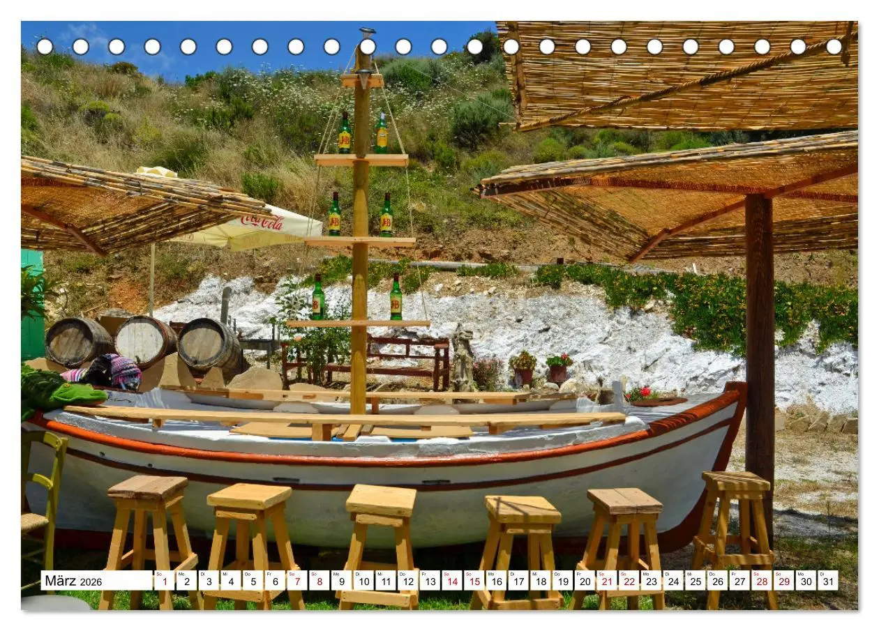 Bild: 9783457729557 | Idylle auf Kreta (Tischkalender 2026 DIN A5 quer), CALVENDO...