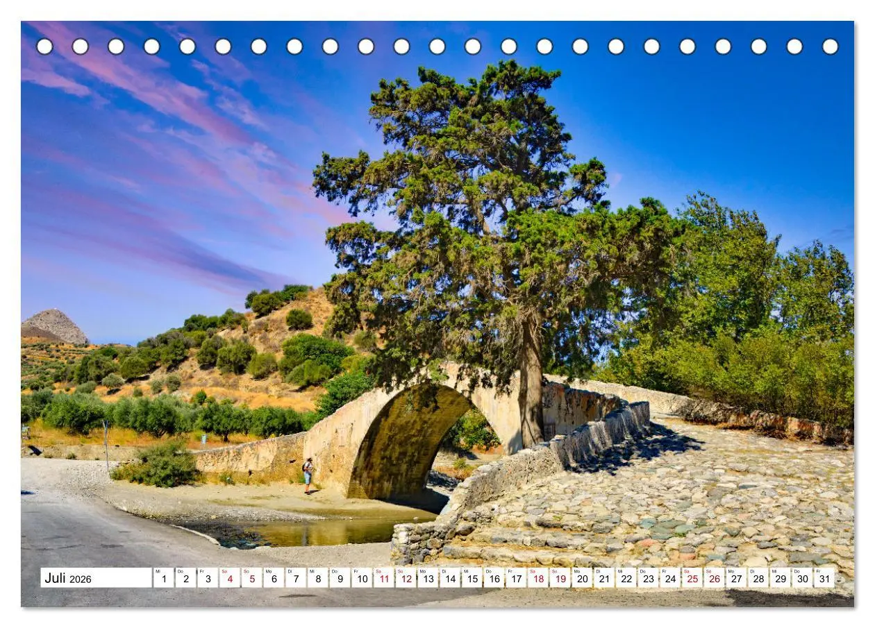 Bild: 9783457729557 | Idylle auf Kreta (Tischkalender 2026 DIN A5 quer), CALVENDO...