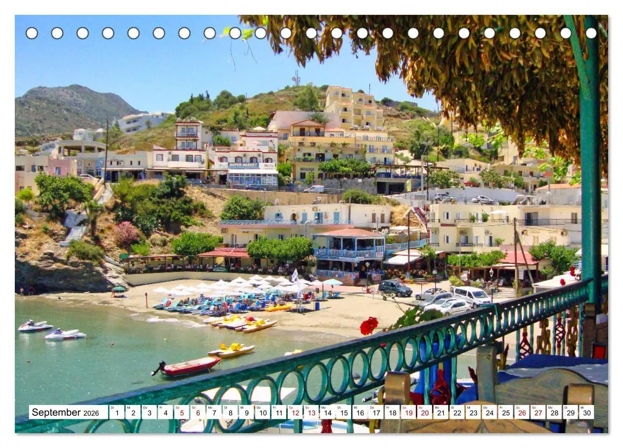 Bild: 9783457729557 | Idylle auf Kreta (Tischkalender 2026 DIN A5 quer), CALVENDO...