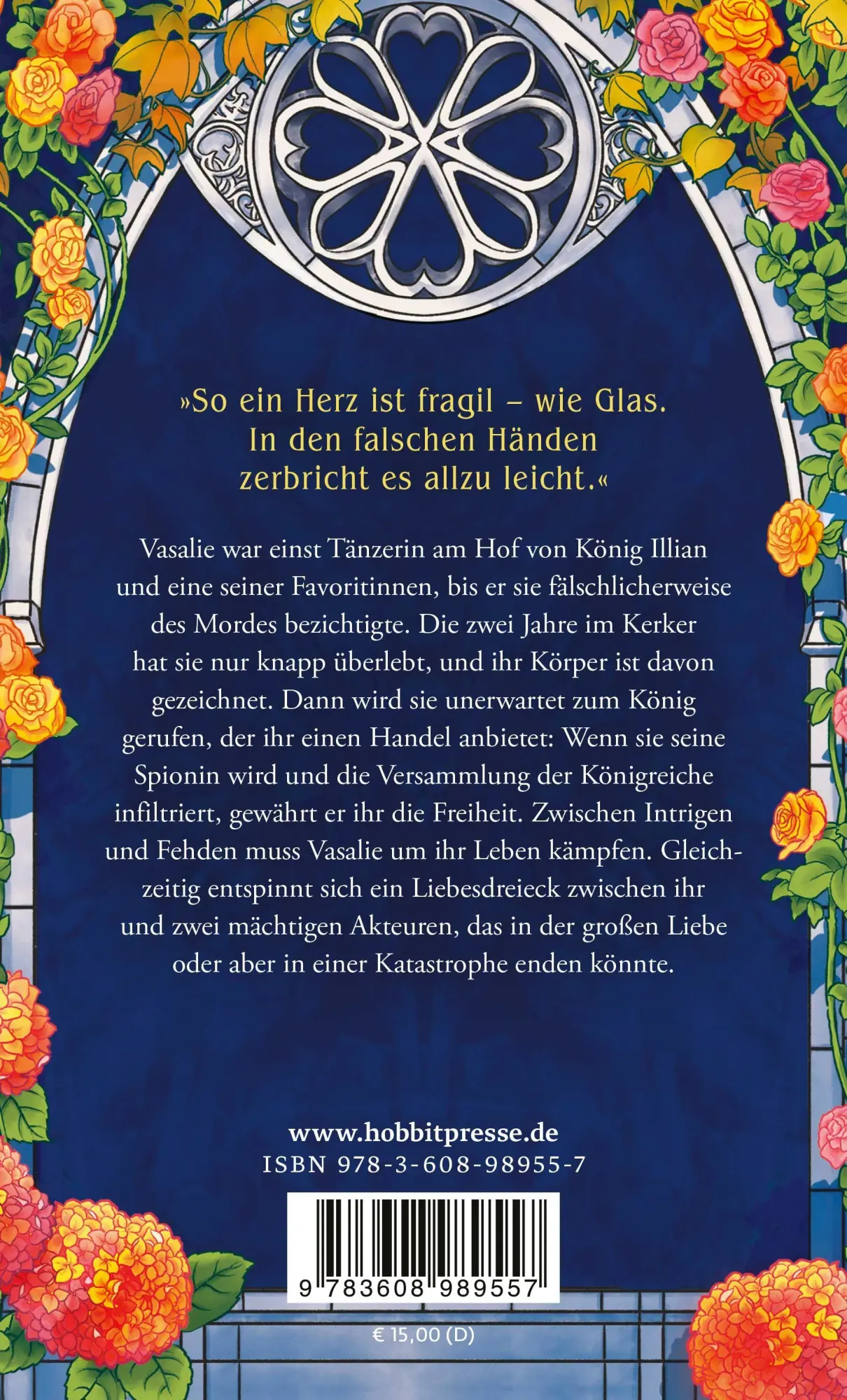 Rückseite: 9783608989557 | A Dance of Lies | Die Spionin | Brittney Arena | Taschenbuch | 512 S.