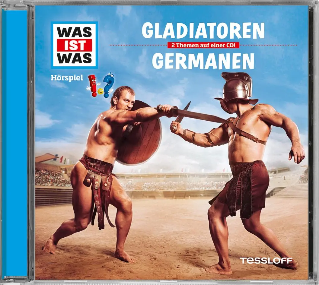 Cover: 9783788629557 | Folge 21: Gladiatoren/Germanen | Was Ist Was | Audio-CD | 58 Min.