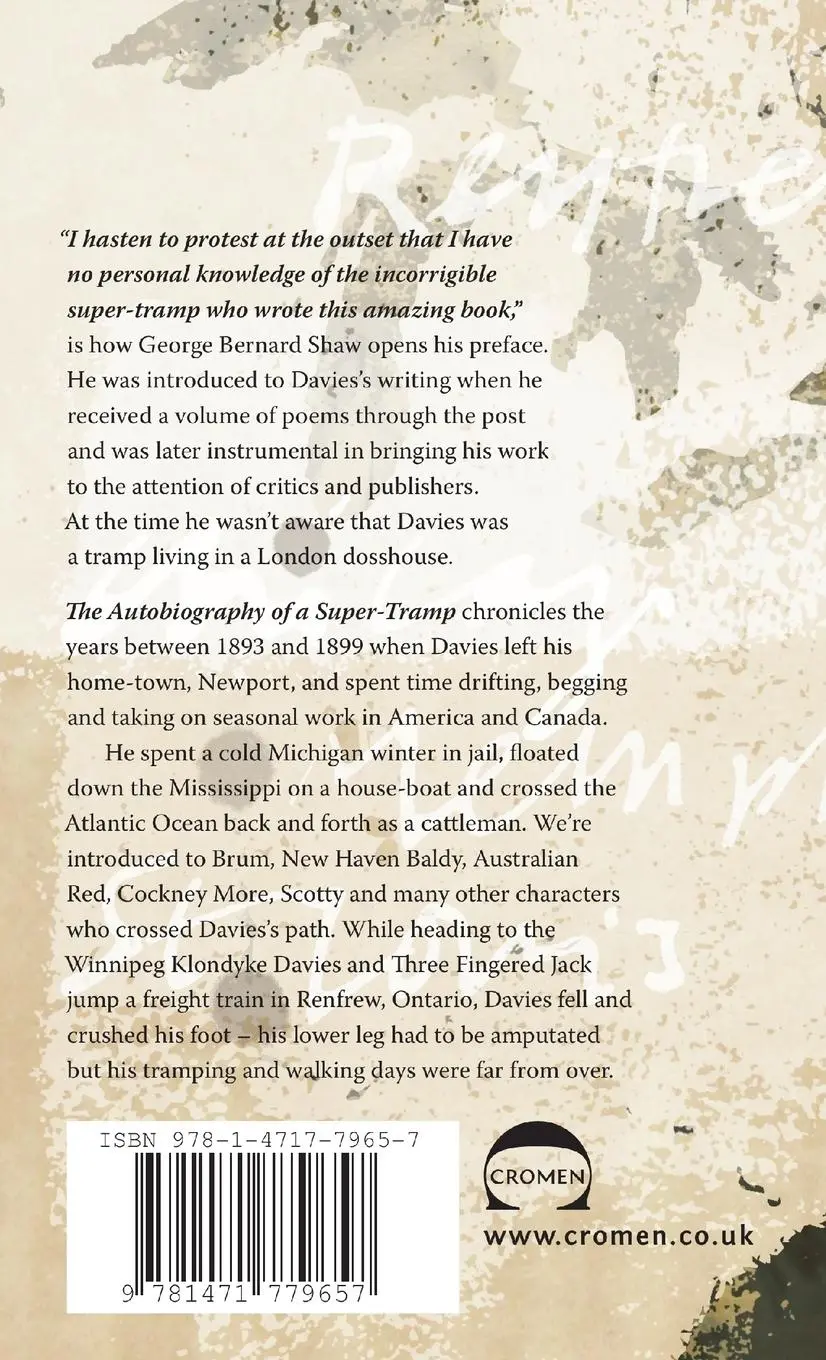 Rückseite: 9781471779657 | The Autobiography of a Super-Tramp | W H Davies | Taschenbuch | 2012