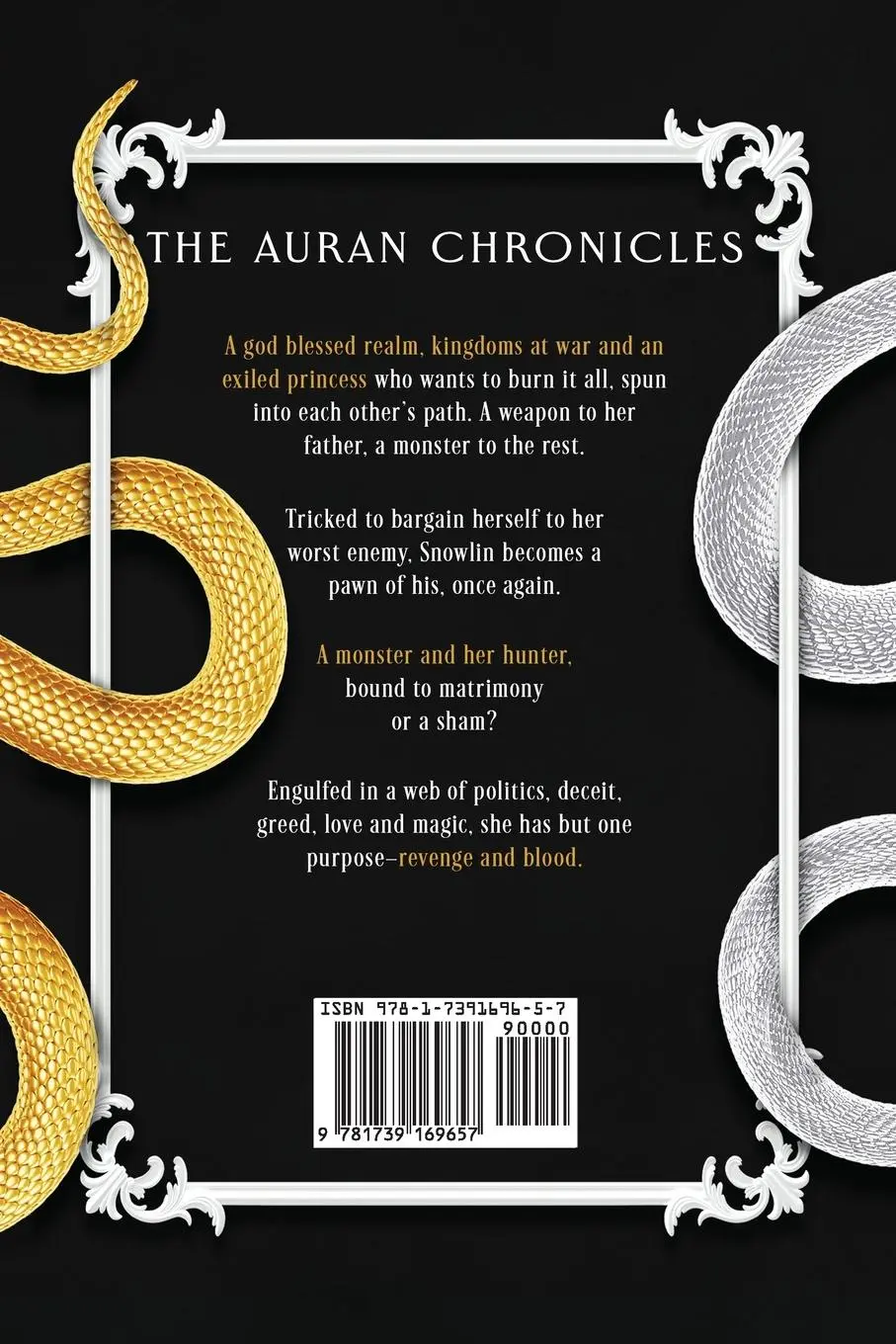 Rückseite: 9781739169657 | Winter Gods and Serpents | Special Edition Paperback | Wendy Heiss