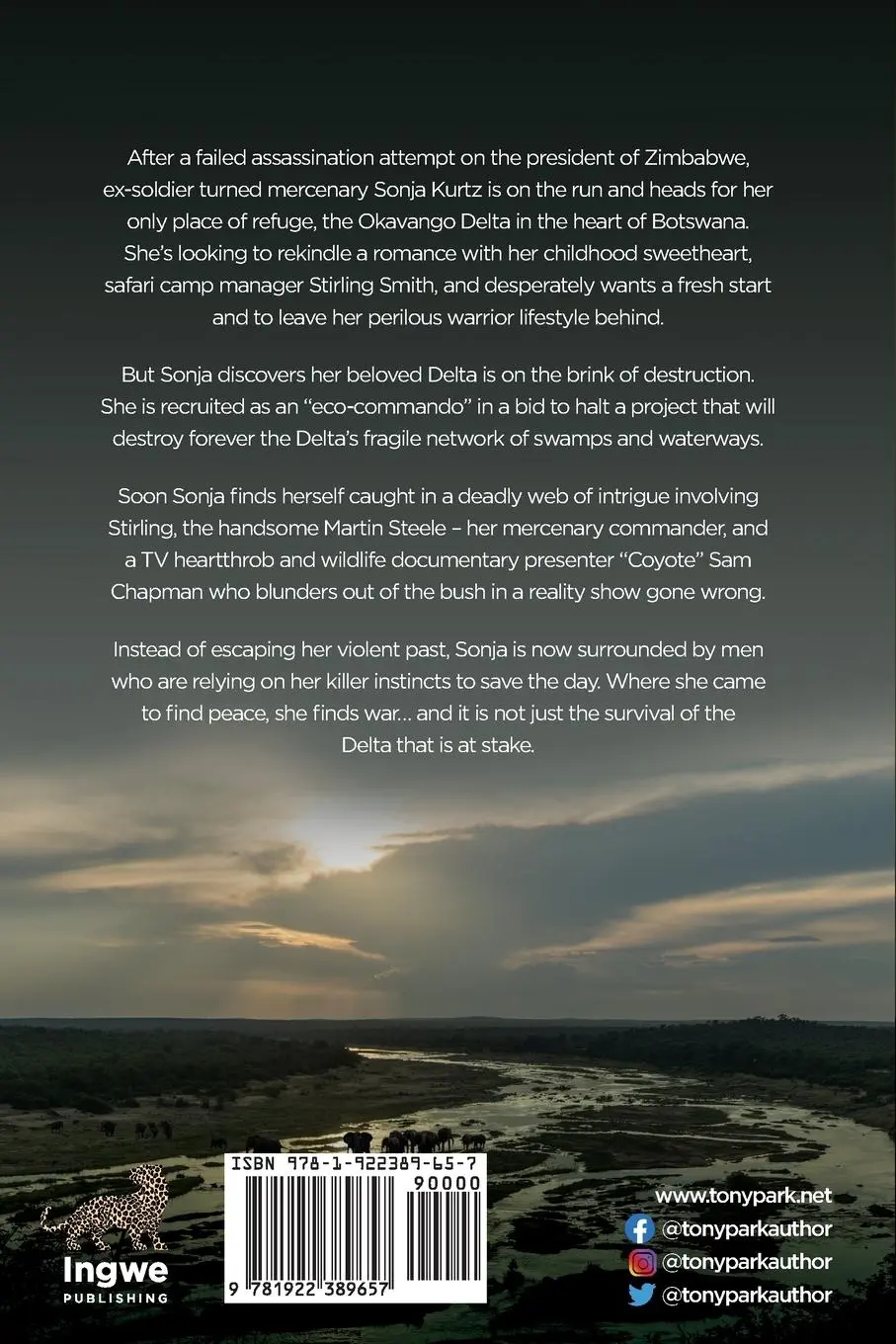 Rückseite: 9781922389657 | The Delta | Tony Park | Taschenbuch | Englisch | 2019