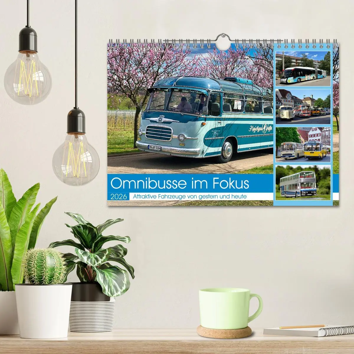 Bild: 9783457339657 | Omnibusse im Fokus (Wandkalender 2026 DIN A4 quer), CALVENDO...