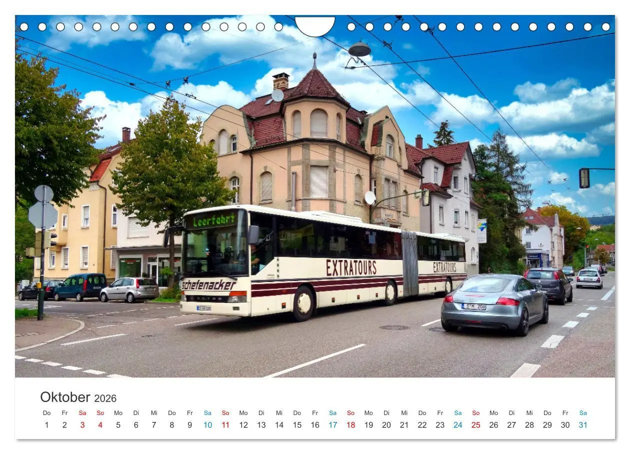 Bild: 9783457339657 | Omnibusse im Fokus (Wandkalender 2026 DIN A4 quer), CALVENDO...