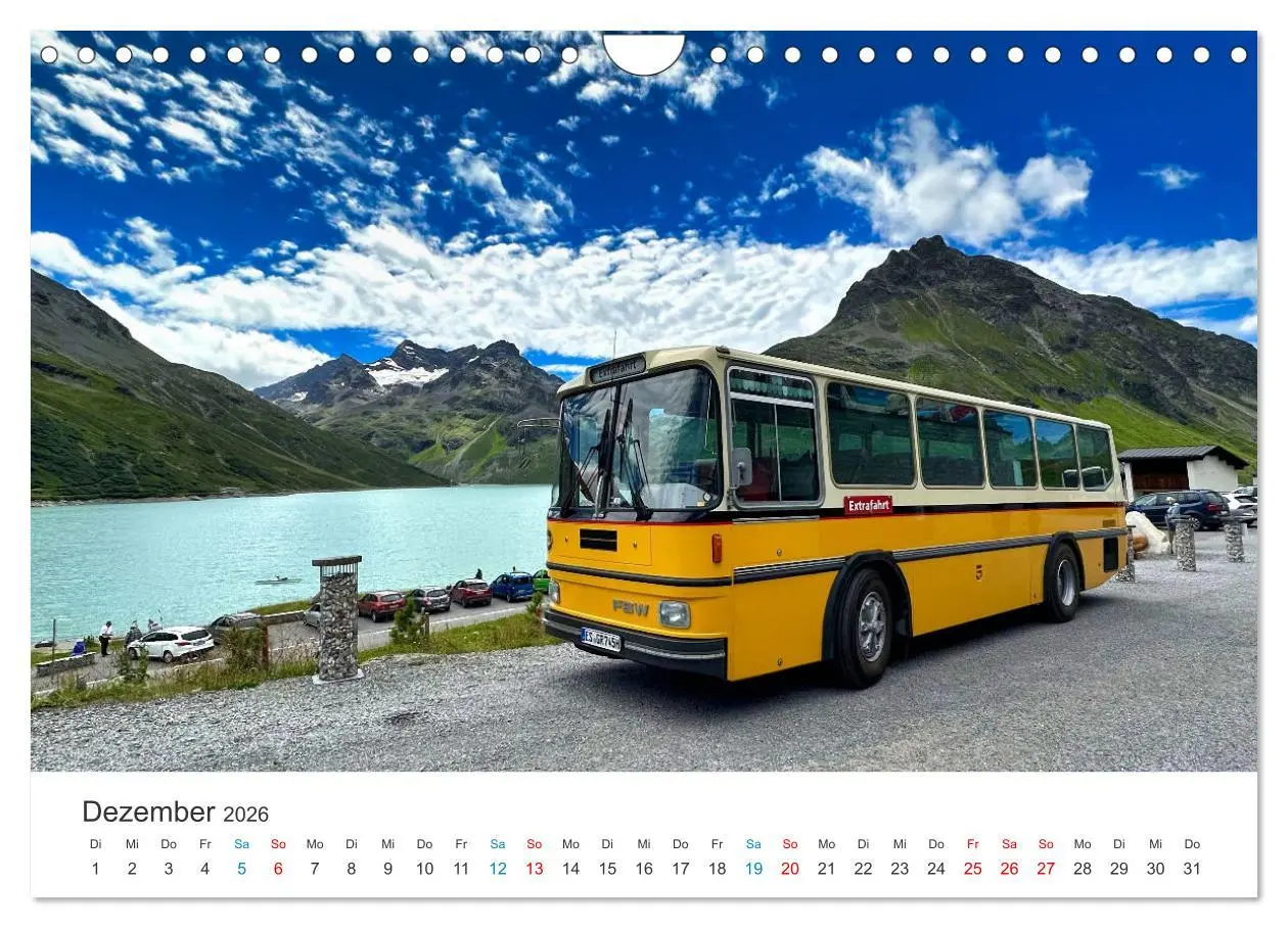 Bild: 9783457339657 | Omnibusse im Fokus (Wandkalender 2026 DIN A4 quer), CALVENDO...