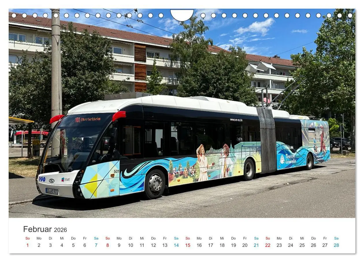 Bild: 9783457339657 | Omnibusse im Fokus (Wandkalender 2026 DIN A4 quer), CALVENDO...