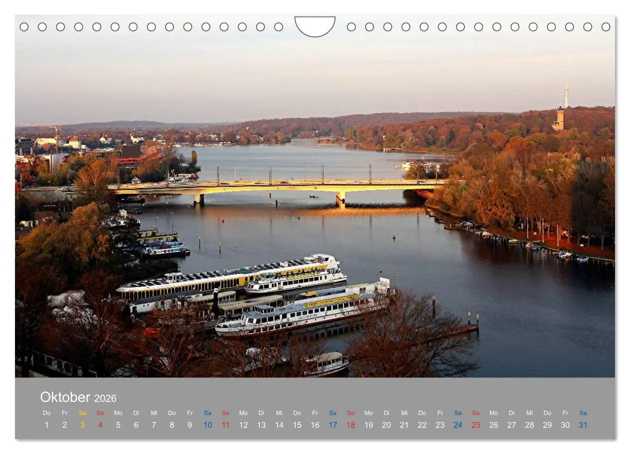 Bild: 9783457959657 | Potsdam von Oben (Wandkalender 2026 DIN A4 quer), CALVENDO...