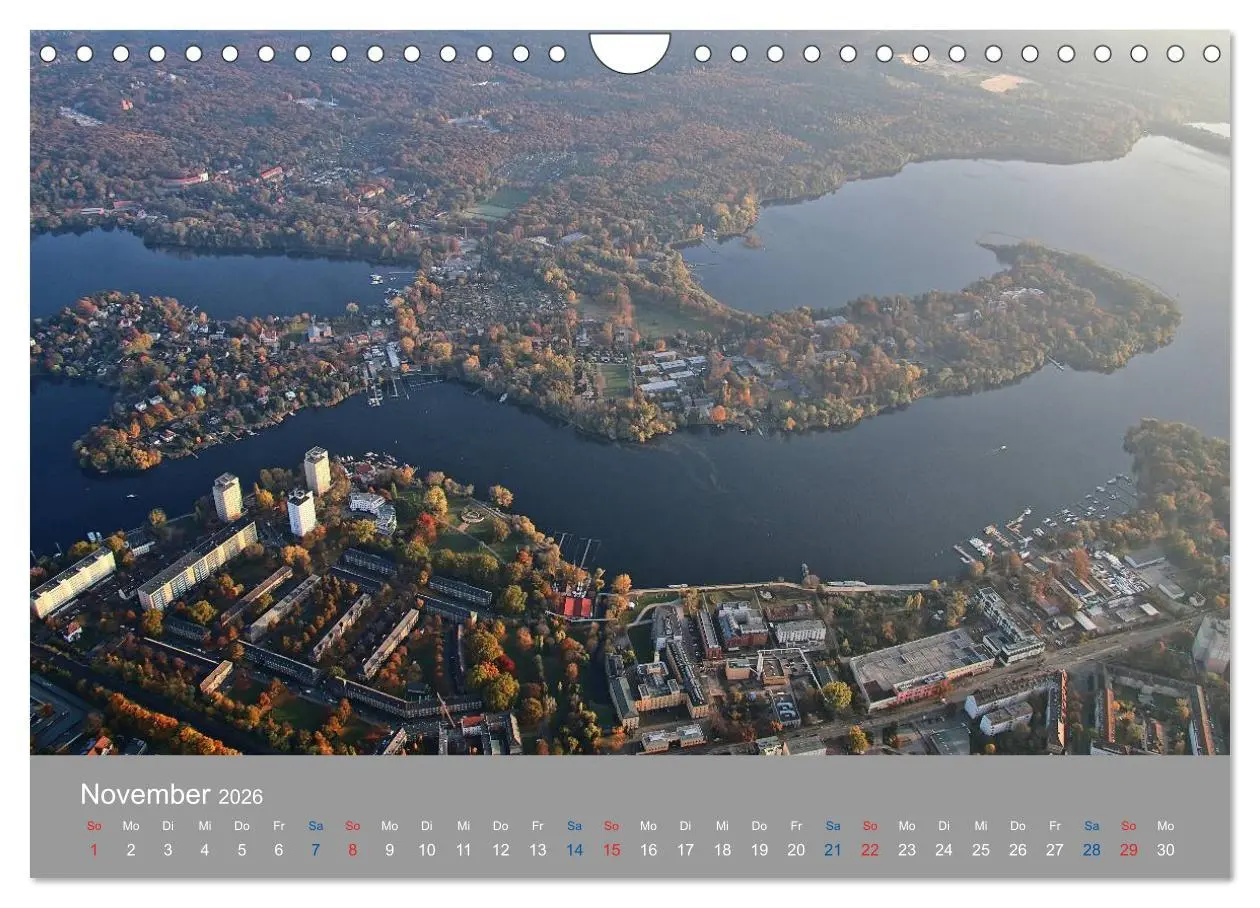 Bild: 9783457959657 | Potsdam von Oben (Wandkalender 2026 DIN A4 quer), CALVENDO...