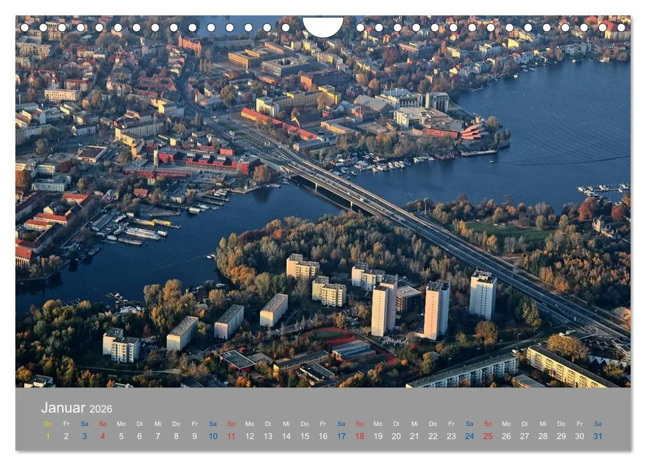 Bild: 9783457959657 | Potsdam von Oben (Wandkalender 2026 DIN A4 quer), CALVENDO...