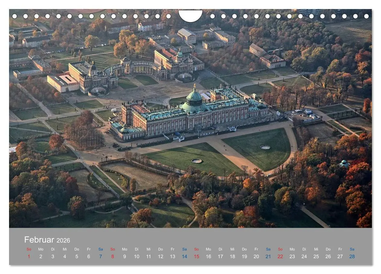 Bild: 9783457959657 | Potsdam von Oben (Wandkalender 2026 DIN A4 quer), CALVENDO...