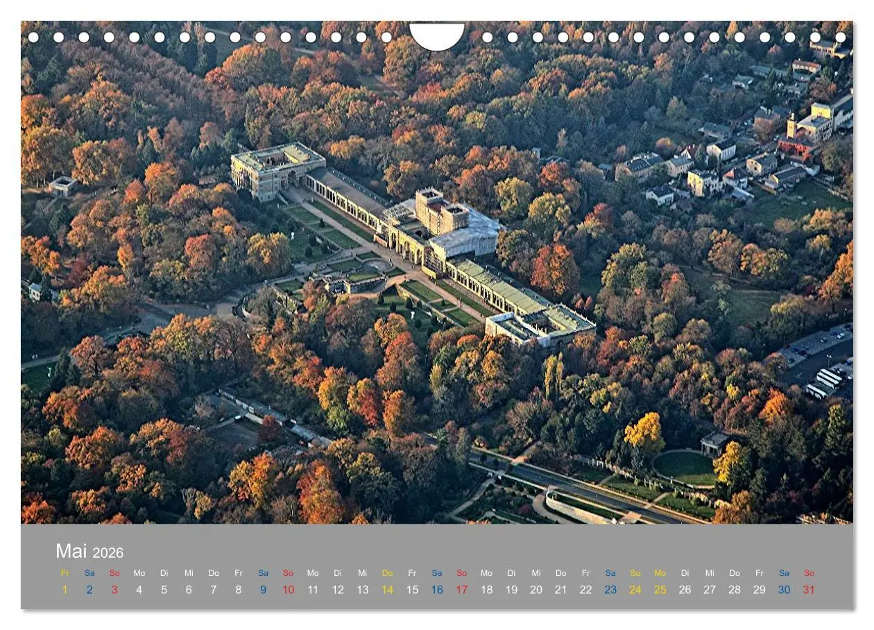 Bild: 9783457959657 | Potsdam von Oben (Wandkalender 2026 DIN A4 quer), CALVENDO...