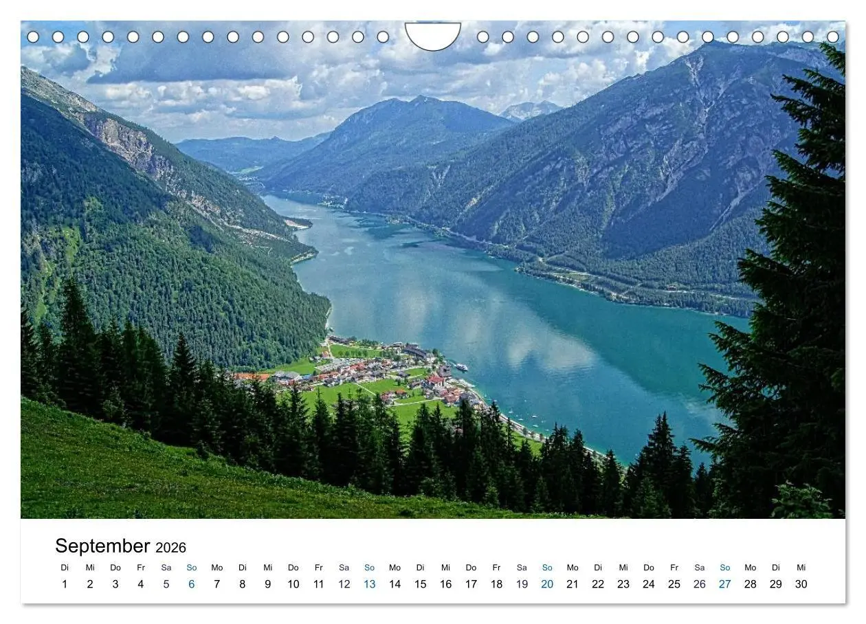 Bild: 9783516049657 | Pertisau am Achensee (Wandkalender 2026 DIN A4 quer), CALVENDO...