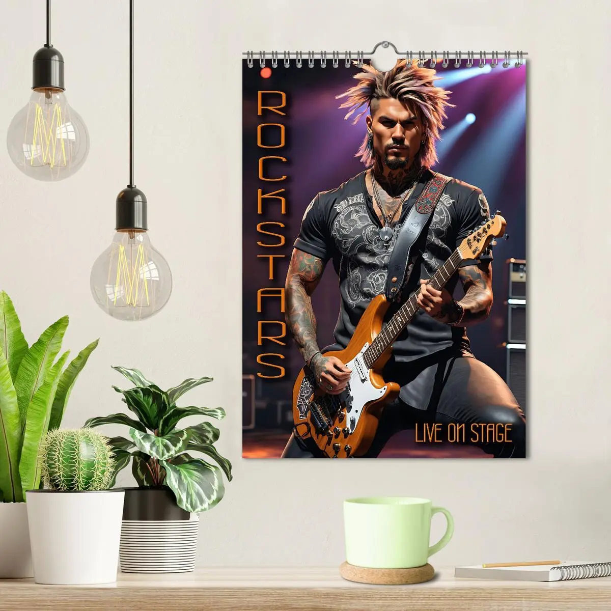 Bild: 9783516289657 | Rockstars - Live on Stage (Wandkalender 2026 DIN A4 hoch), CALVENDO...