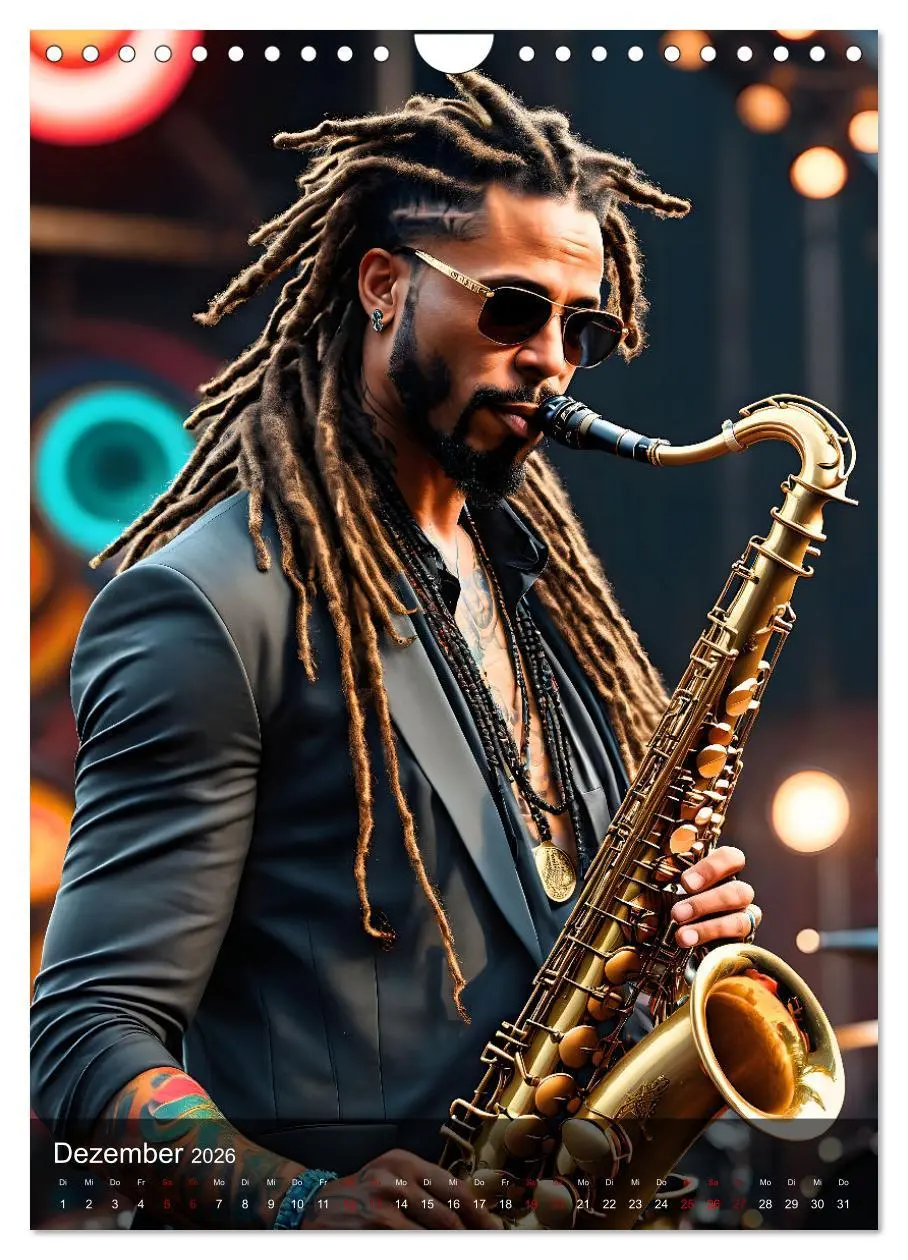 Bild: 9783516289657 | Rockstars - Live on Stage (Wandkalender 2026 DIN A4 hoch), CALVENDO...