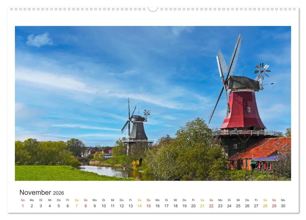 Bild: 9783457259757 | Niedersachsen - Meer, Heide, Harz (Wandkalender 2026 DIN A2 quer),...