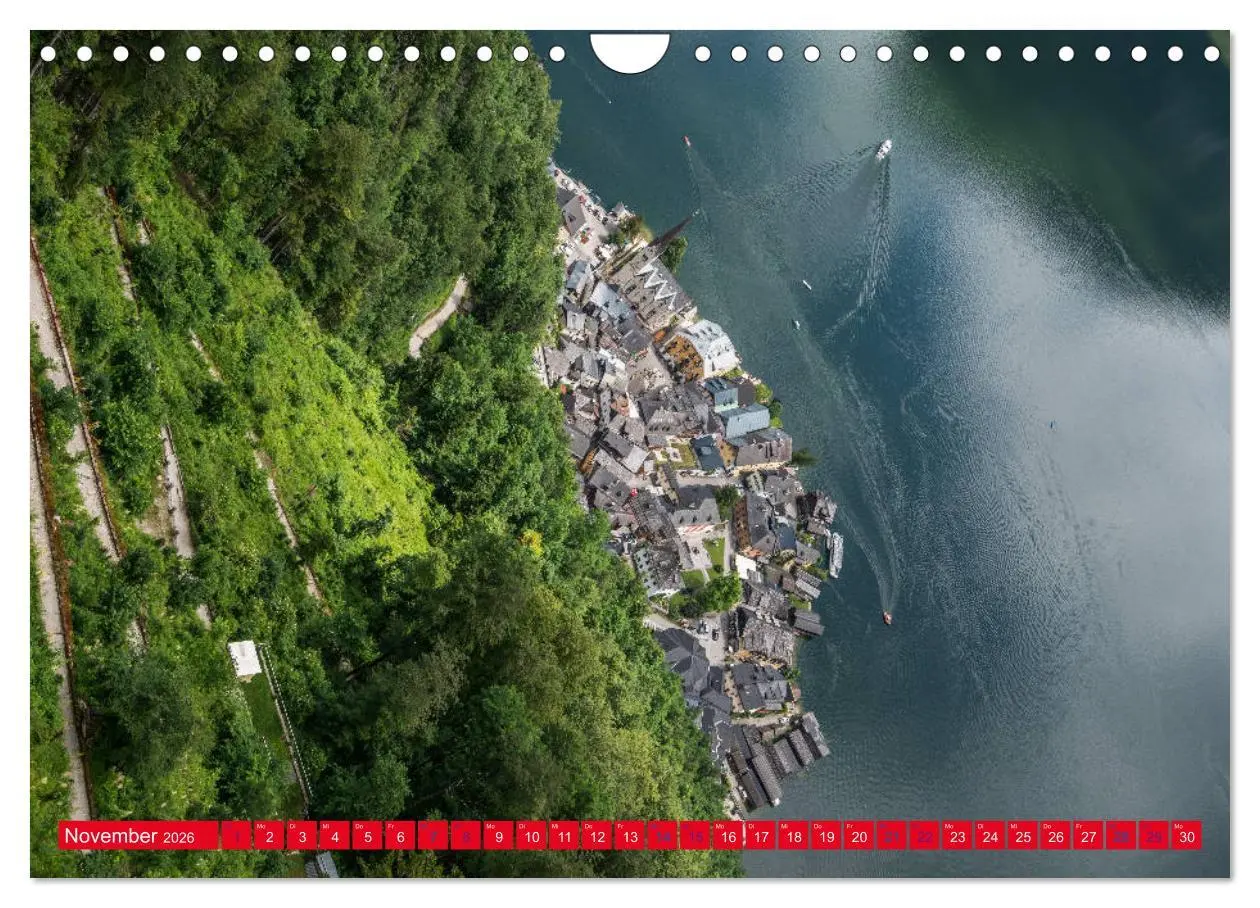 Bild: 9783457879757 | Hallstatt Impressionen (Wandkalender 2026 DIN A4 quer), CALVENDO...