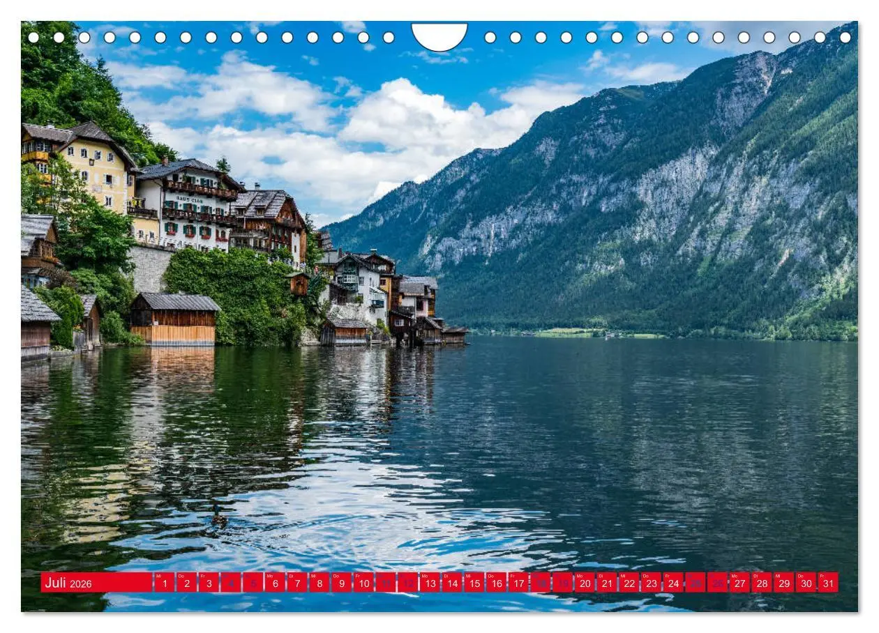 Bild: 9783457879757 | Hallstatt Impressionen (Wandkalender 2026 DIN A4 quer), CALVENDO...