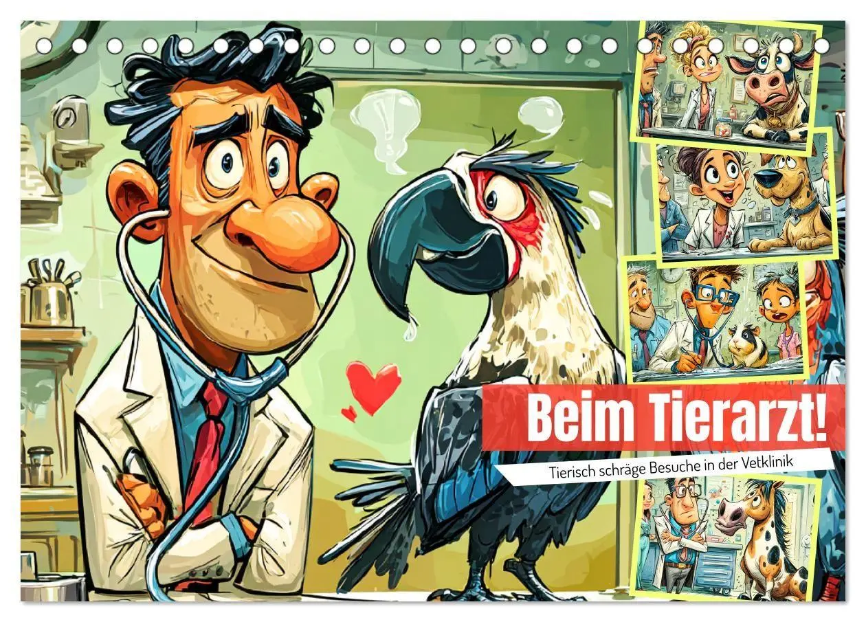 Cover: 9783516659757 | Beim Tierarzt! Tierisch schräge Besuche in der Vetklinik...