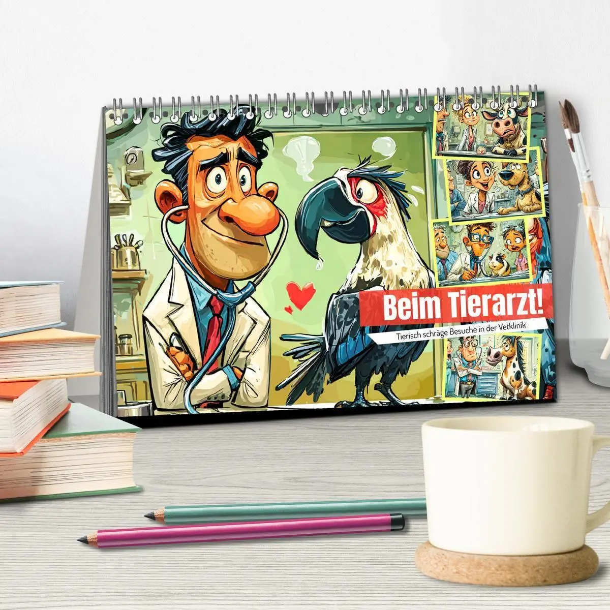 Bild: 9783516659757 | Beim Tierarzt! Tierisch schräge Besuche in der Vetklinik...