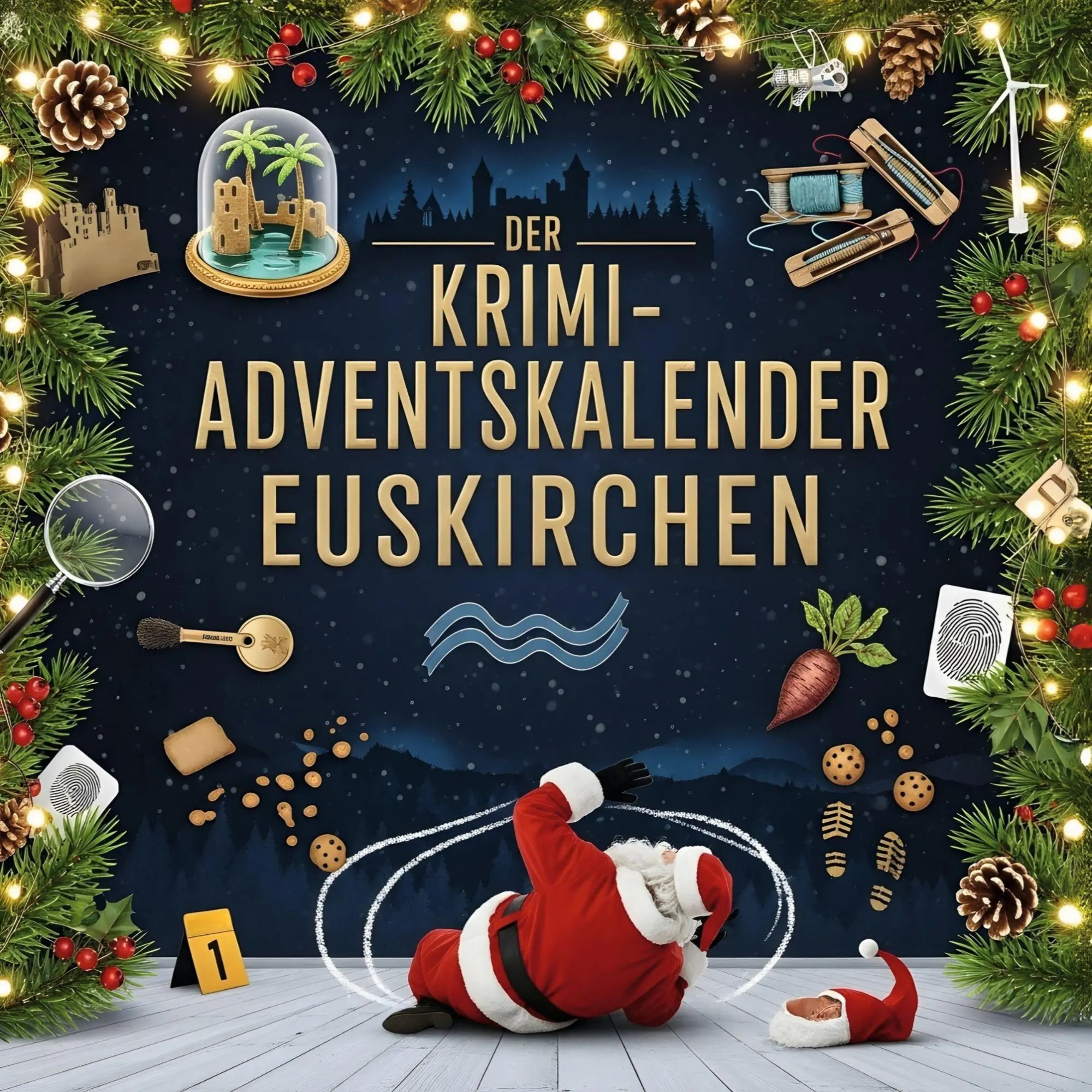 Cover: 9783695309757 | Der Krimi-Adventskalender Euskirchen | Mordsverdächtig in 24 Akten