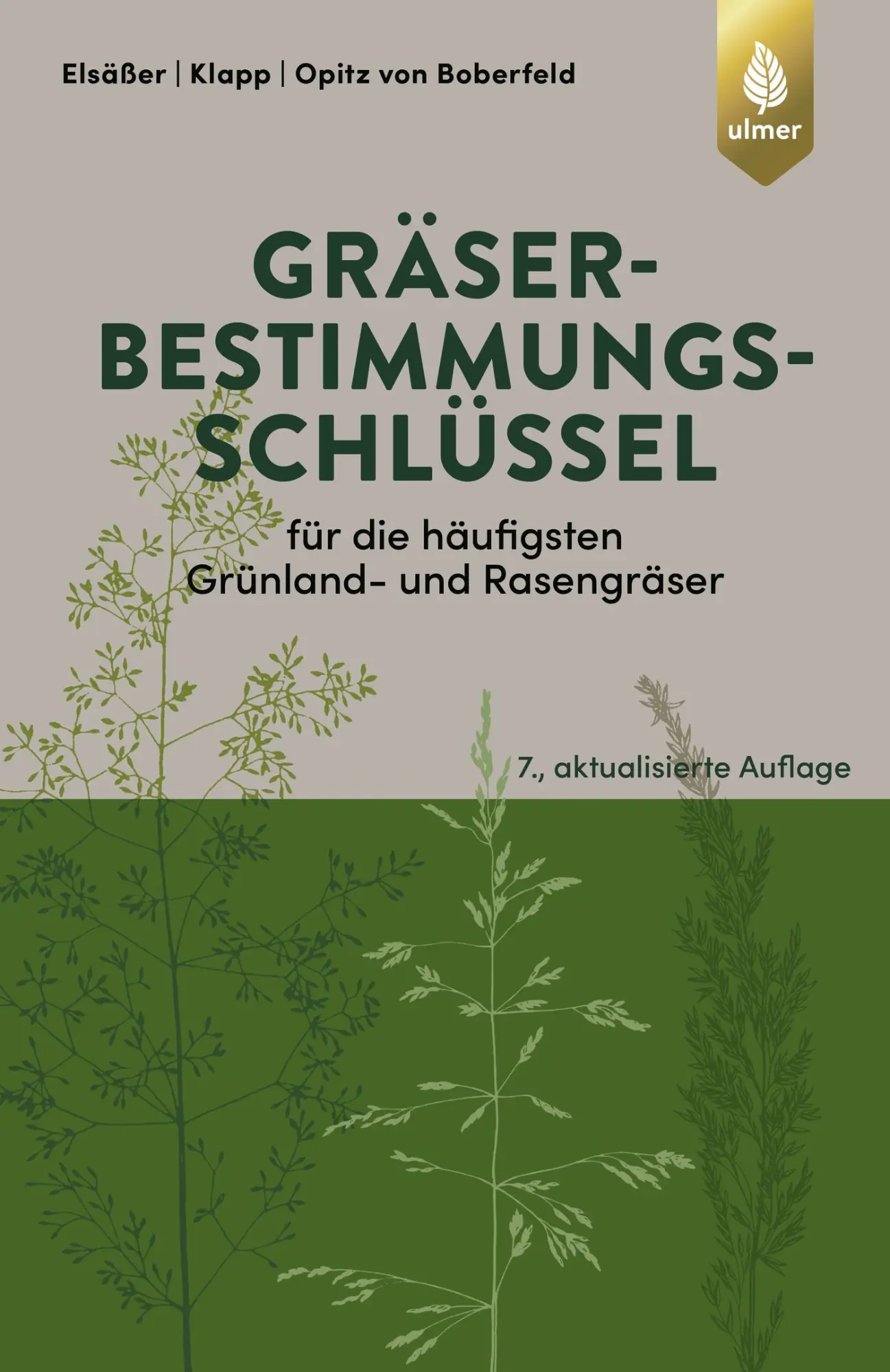 Cover: 9783818609757 | Gräserbestimmungsschlüssel für die häufigsten Grünland- und...