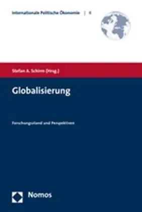 Cover: 9783832919757 | Globalisierung | Forschungsstand und Perspektiven | Stefan A. Schirm